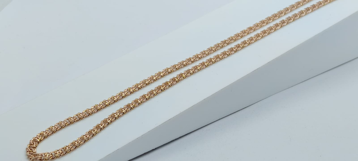 ЦЕПЬ ПОЛНОВЕСНАЯ Бисмарк арбский (Au 585)