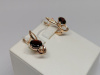 СЕРЬГИ С КАМНЕМ (Au 585)