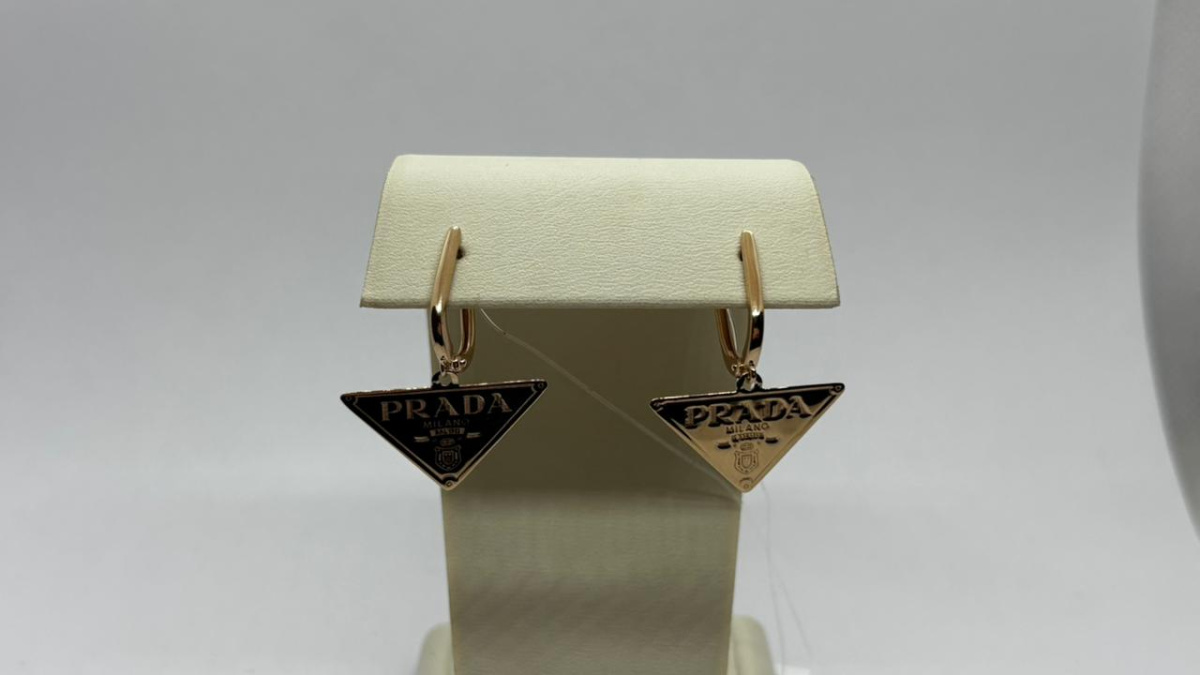 СЕРЬГИ БЕЗ КАМНЯ (Au 585)