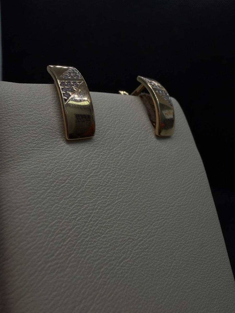 СЕРЬГИ С КАМНЯМИ (Au 585)