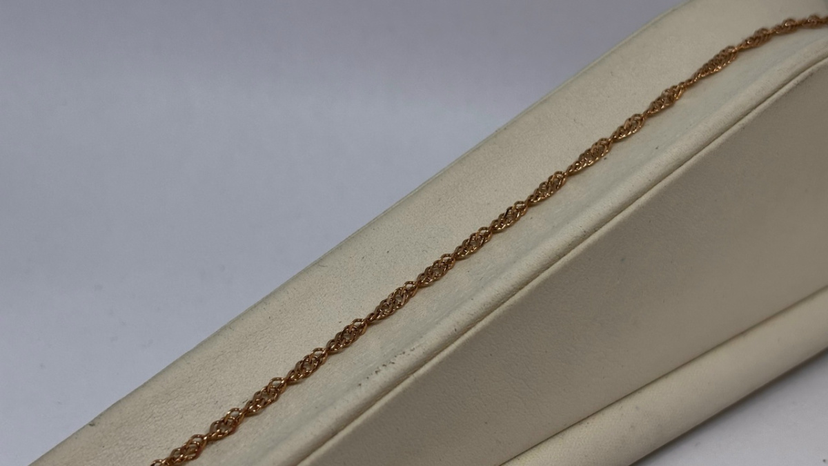 БРАСЛЕТ ПОЛНОВЕСНЫЙ Сингапур Au 585