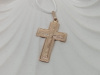 ПОДВЕСКА КРЕСТ БЕЗ КАМНЯ (Au 585)