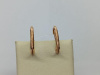 140107 СЕРЬГИ КОНГО без камня (Au 585)