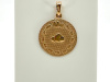 ПОДВЕСКА ЗНАК ЗОДИАКА БЛИЗНЕЦЫ (Au 585)