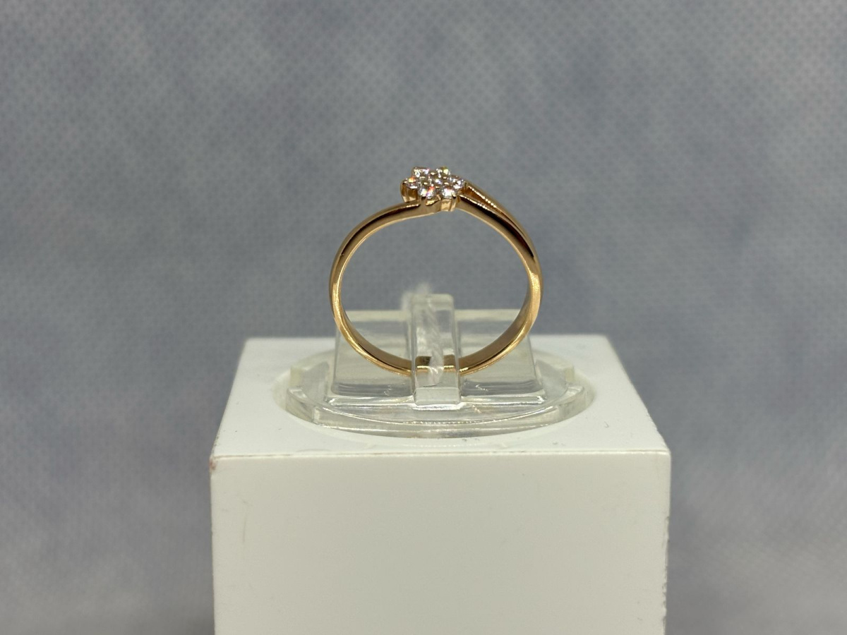 КОЛКМИ585 КОЛЬЦО С КАМНЯМИ (Au 585)