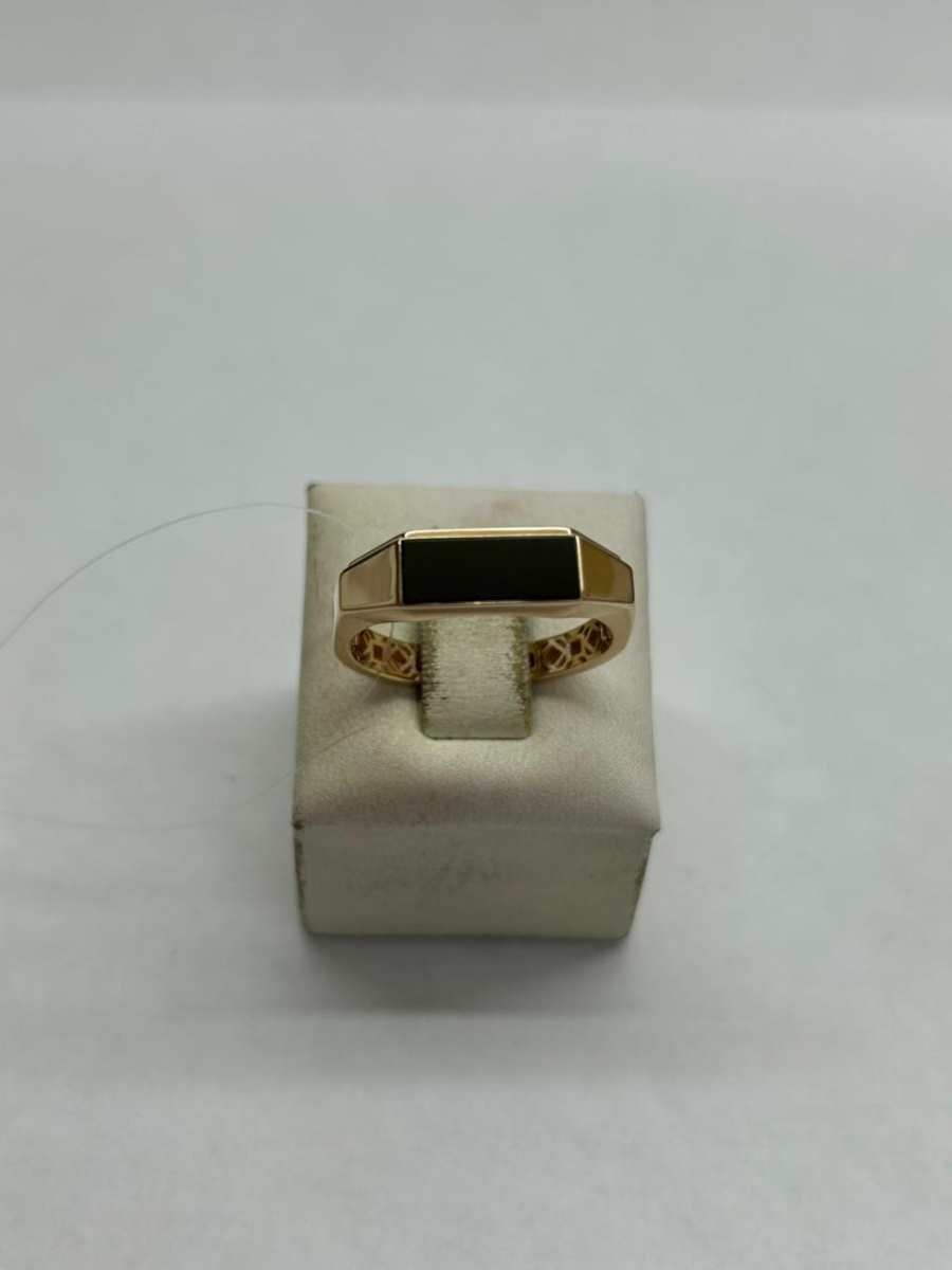 КОЛЬЦО ПЕЧАТКА с камнем (Au 585)