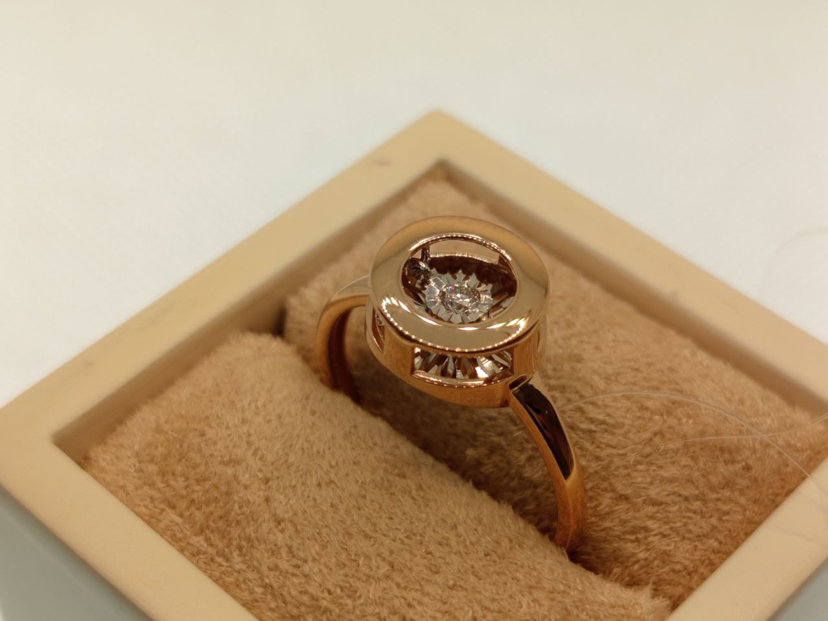 КОЛЬЦО БРИЛЛИАНТ (Au 585)