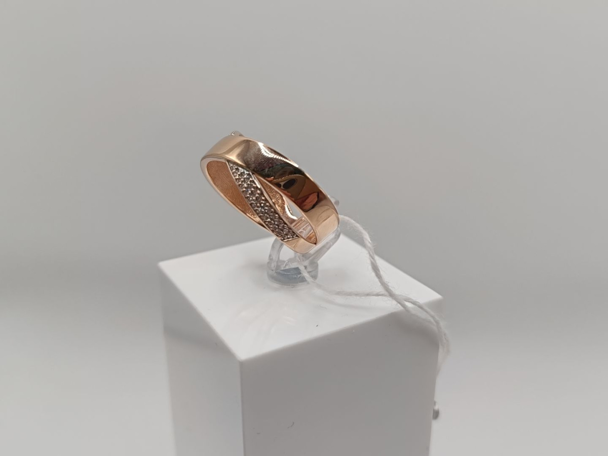 КОЛКМИ585 КОЛЬЦО С КАМНЯМИ (Au 585)