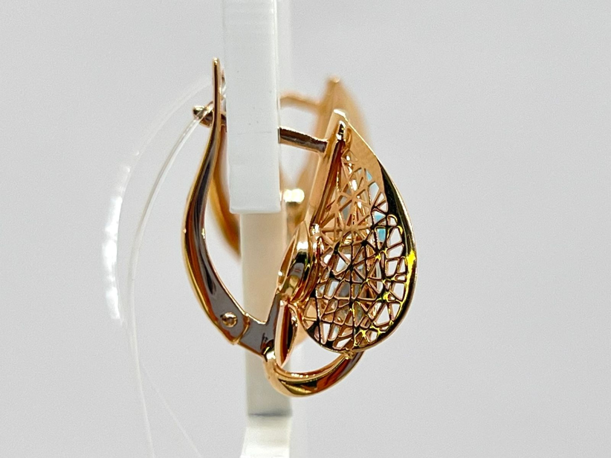 СЕРЬГИ ТОПАЗ (Au 585)