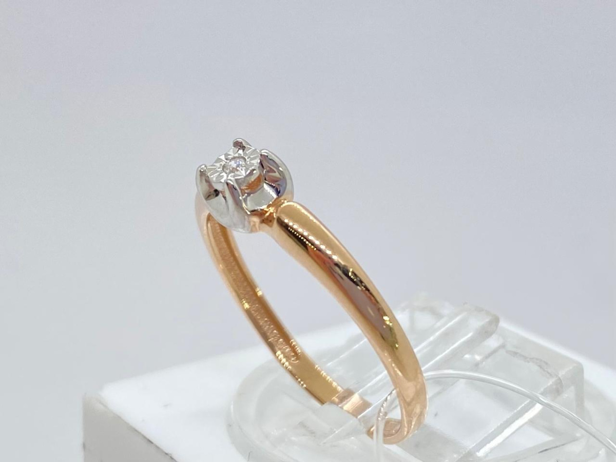 КОЛЬЦО БРИЛЛИАНТ (Au 585)