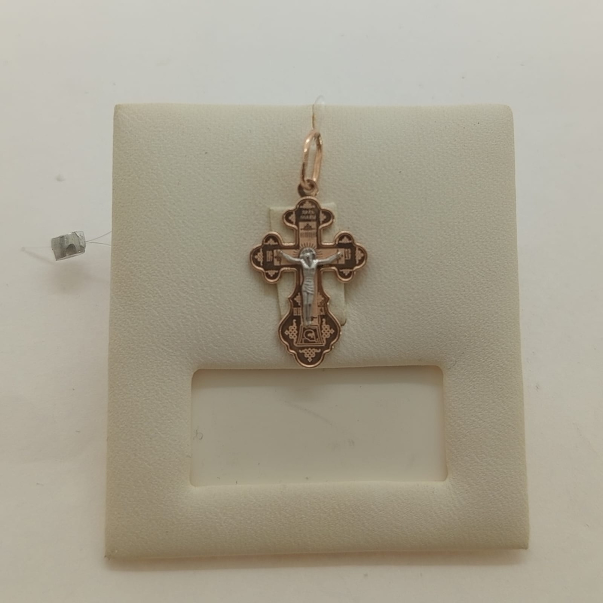 ПОДВЕСКА КРЕСТ без камня (Au 585)