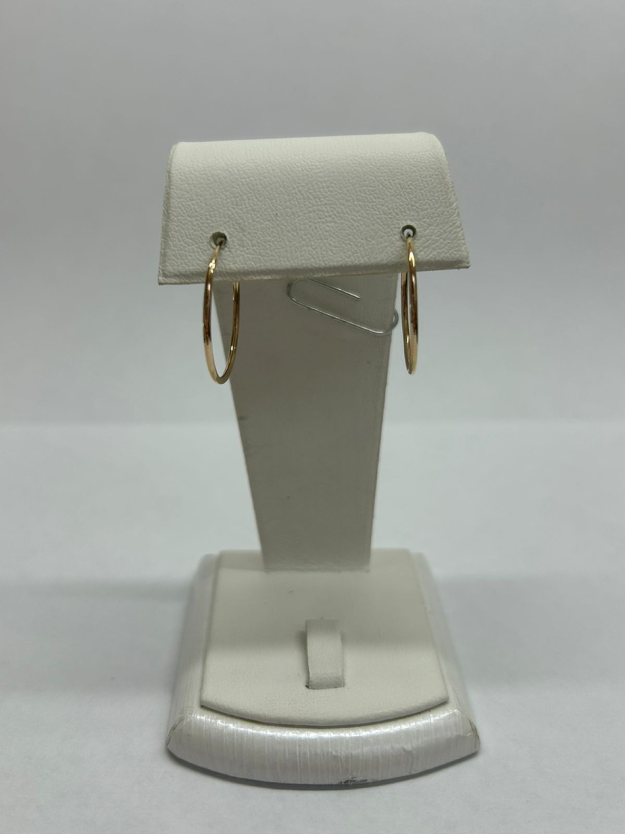 СЕРЬГИ КОНГО без камня (Au 585)