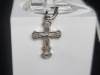 ПОДКБК585 ПОДВЕСКА КРЕСТ БЕЗ КАМНЯ (Au 585)