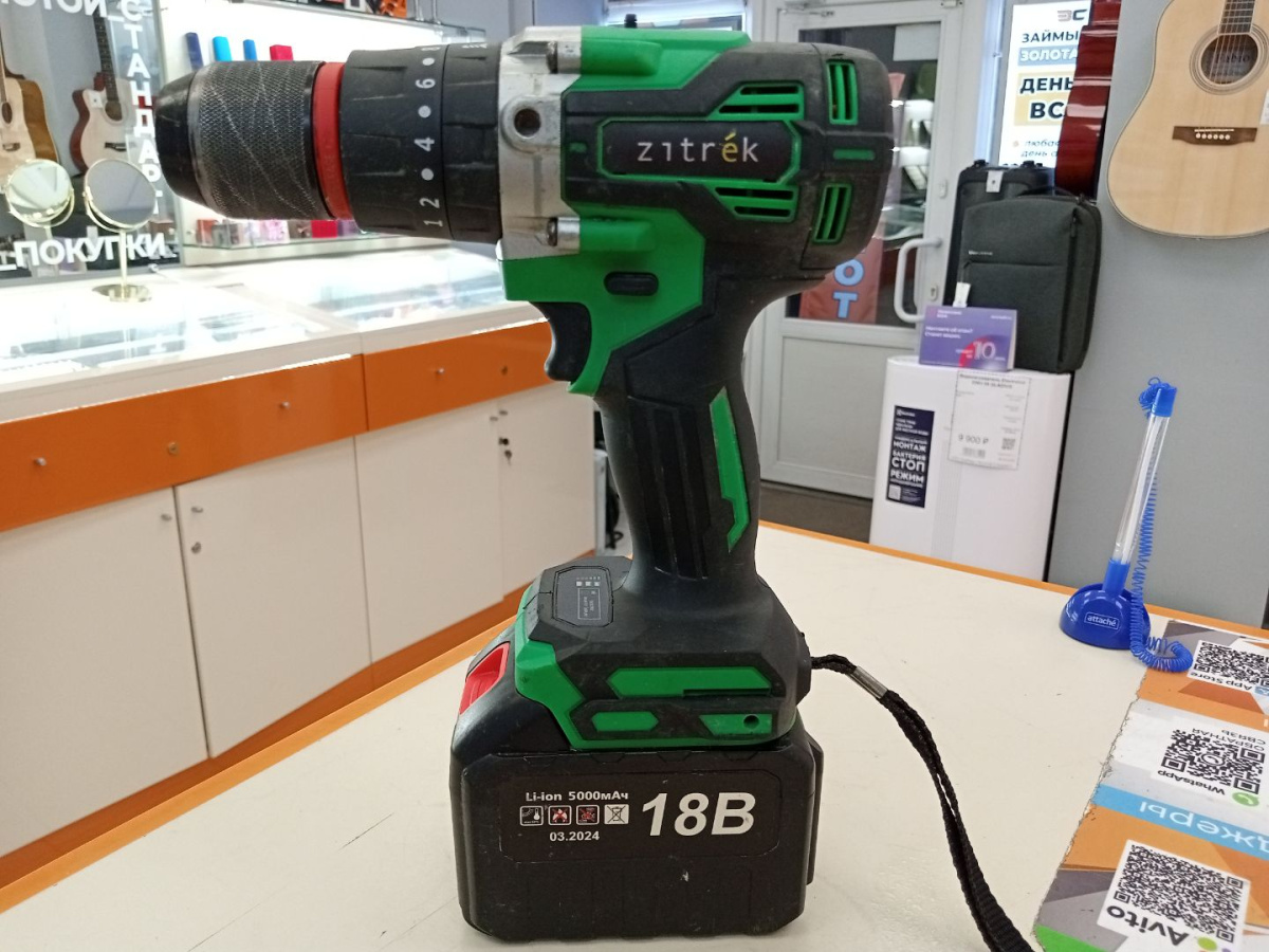 Шуруповерт Zitrek Greenpower 18-li