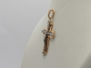 ПОДВЕСКА КРЕСТ с камнями (Au 585)