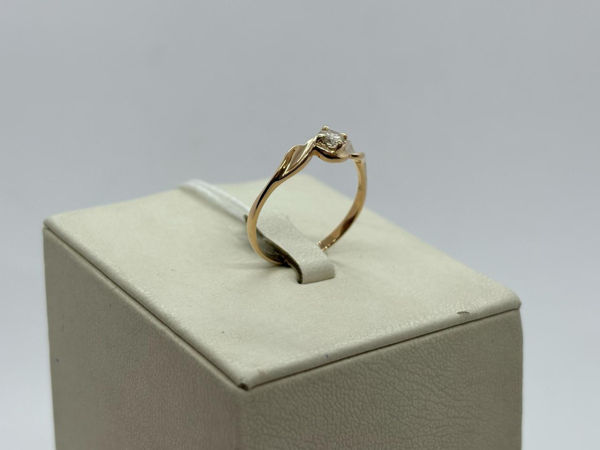 КОЛЬЦО БРИЛЛИАНТ Au 585