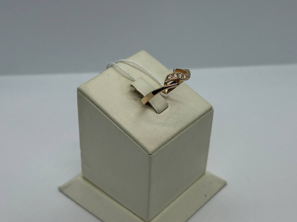 КОЛКМИ585 КОЛЬЦО С КАМНЯМИ (Au 585)