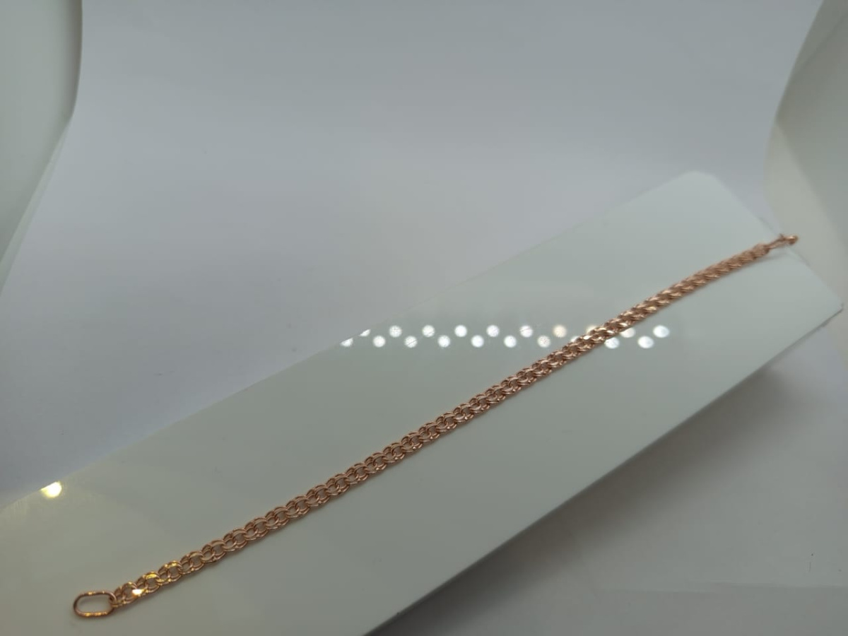 БРАСЛЕТ ПУСТОТЕЛЫЙ (Au 585)