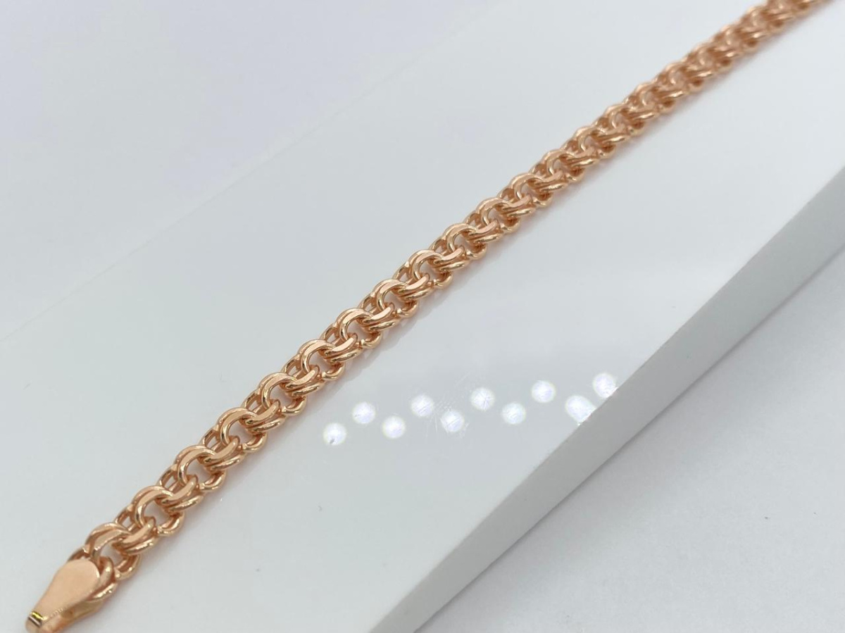 БРАСЛЕТ ПОЛНОВЕСНЫЙ Бисмарк (Au 585)