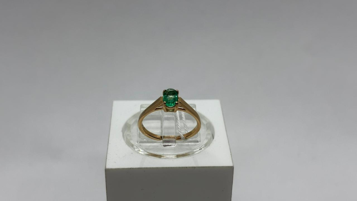 КОЛЬЦО С КАМНЕМ (Au 585)