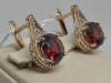 СЕРЬГИ С КАМНЯМИ (Au 585)