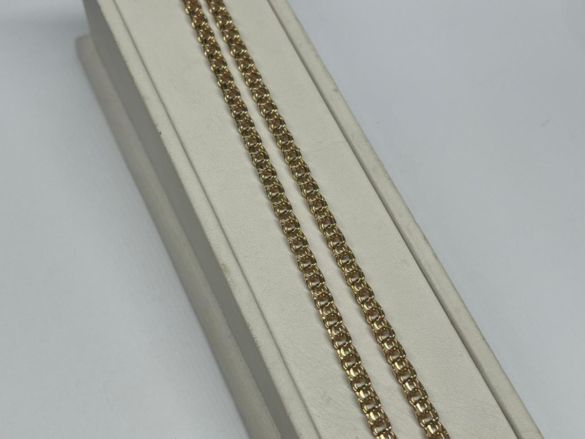 ЦЕПЬ ПОЛНОВЕСНАЯ Бисмарк (Au 585)