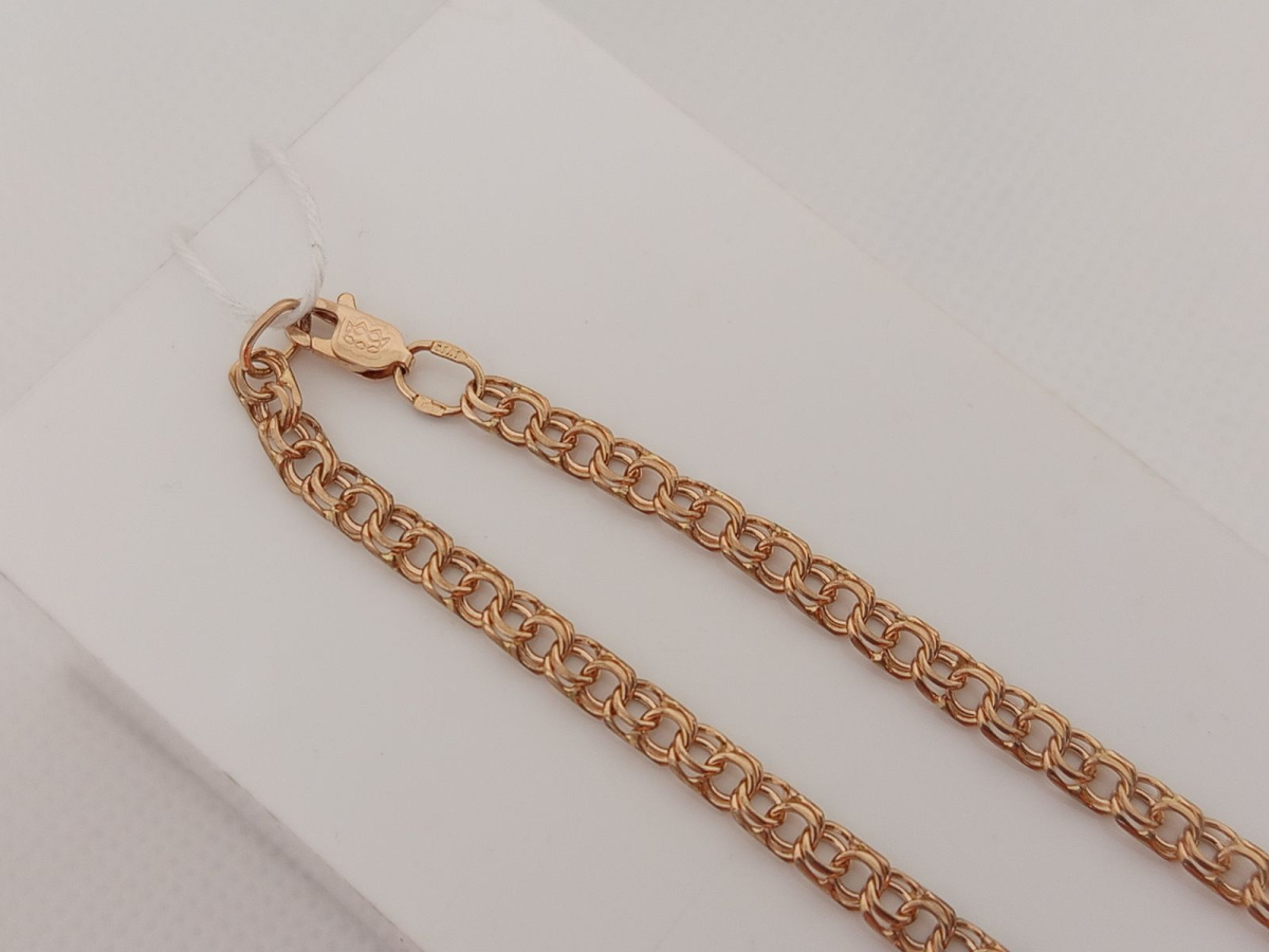 ЦЕПЬ ПОЛНОВЕСНАЯ Бисмарк (Au 585)