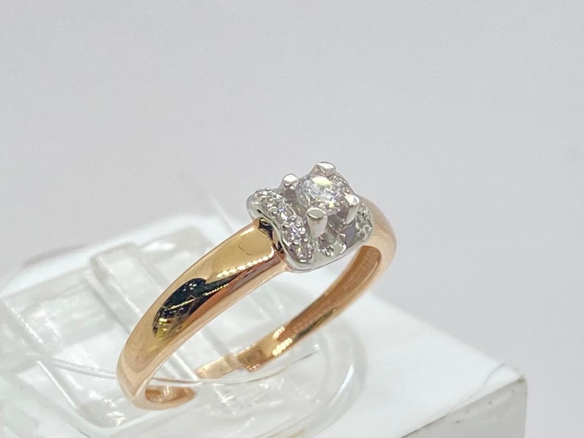 КОЛЬЦО БРИЛЛИАНТ (Au 585)