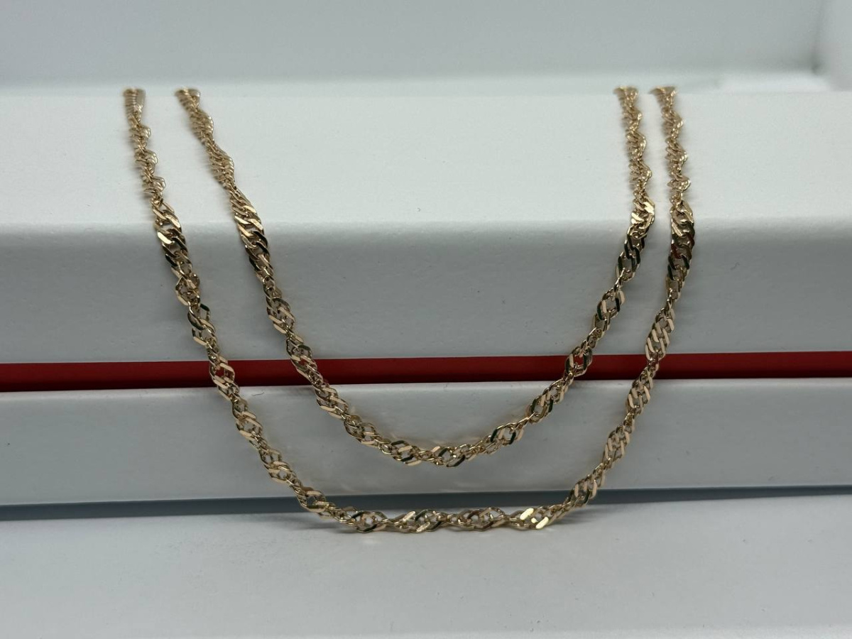 ЦЕПЬ ПОЛНОВЕСНАЯ Сингапур (Au 585)