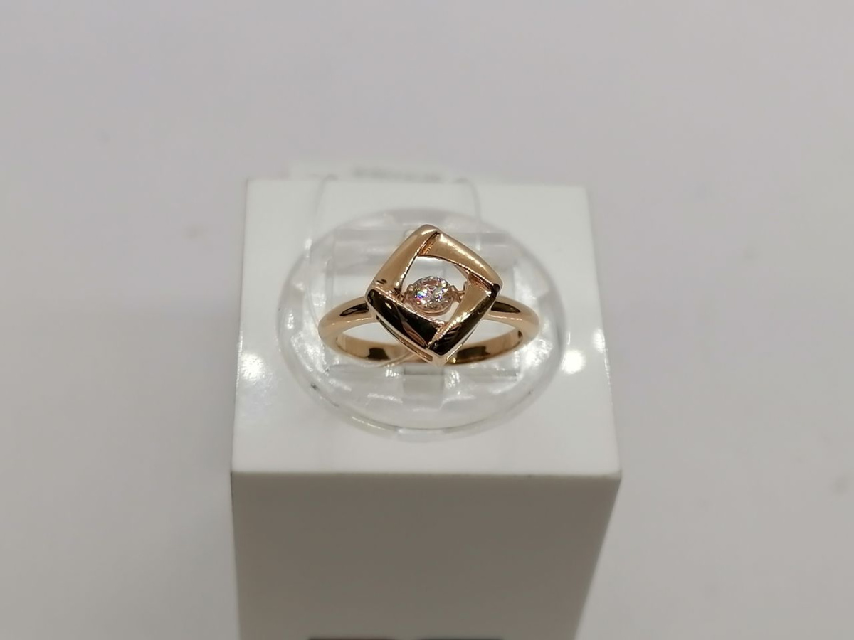 КОЛЬЦО С КАМНЕМ (Au 585)