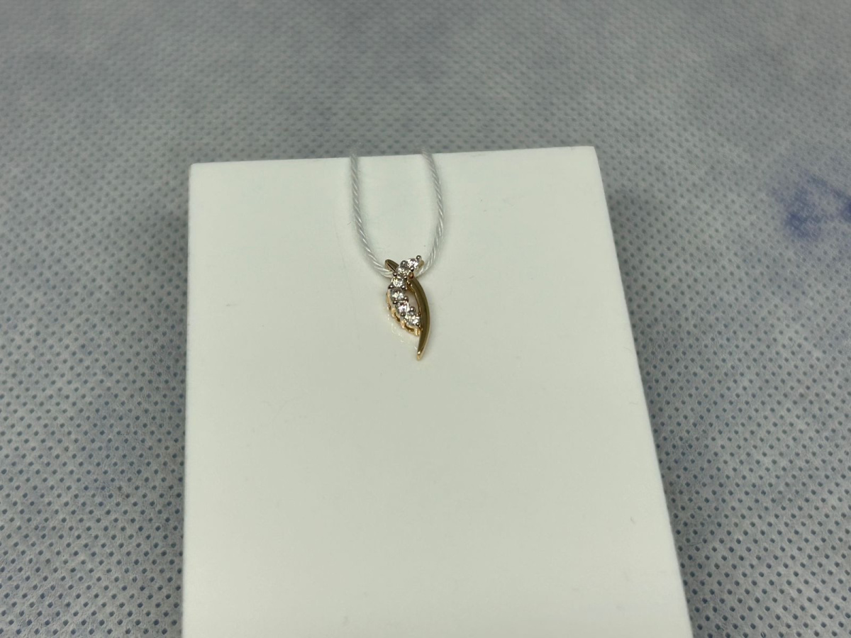 ПОДВЕСКА С КАМНЯМИ (Au 585)