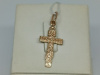 ПОДВЕСКА КРЕСТ БЕЗ КАМНЯ (Au 585)