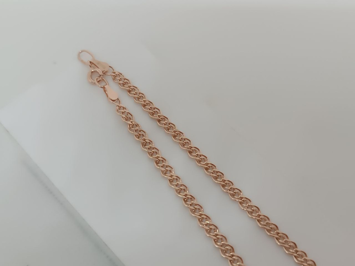 ЦЕПЬ ПУСТОТЕЛАЯ Нона (Au 585)