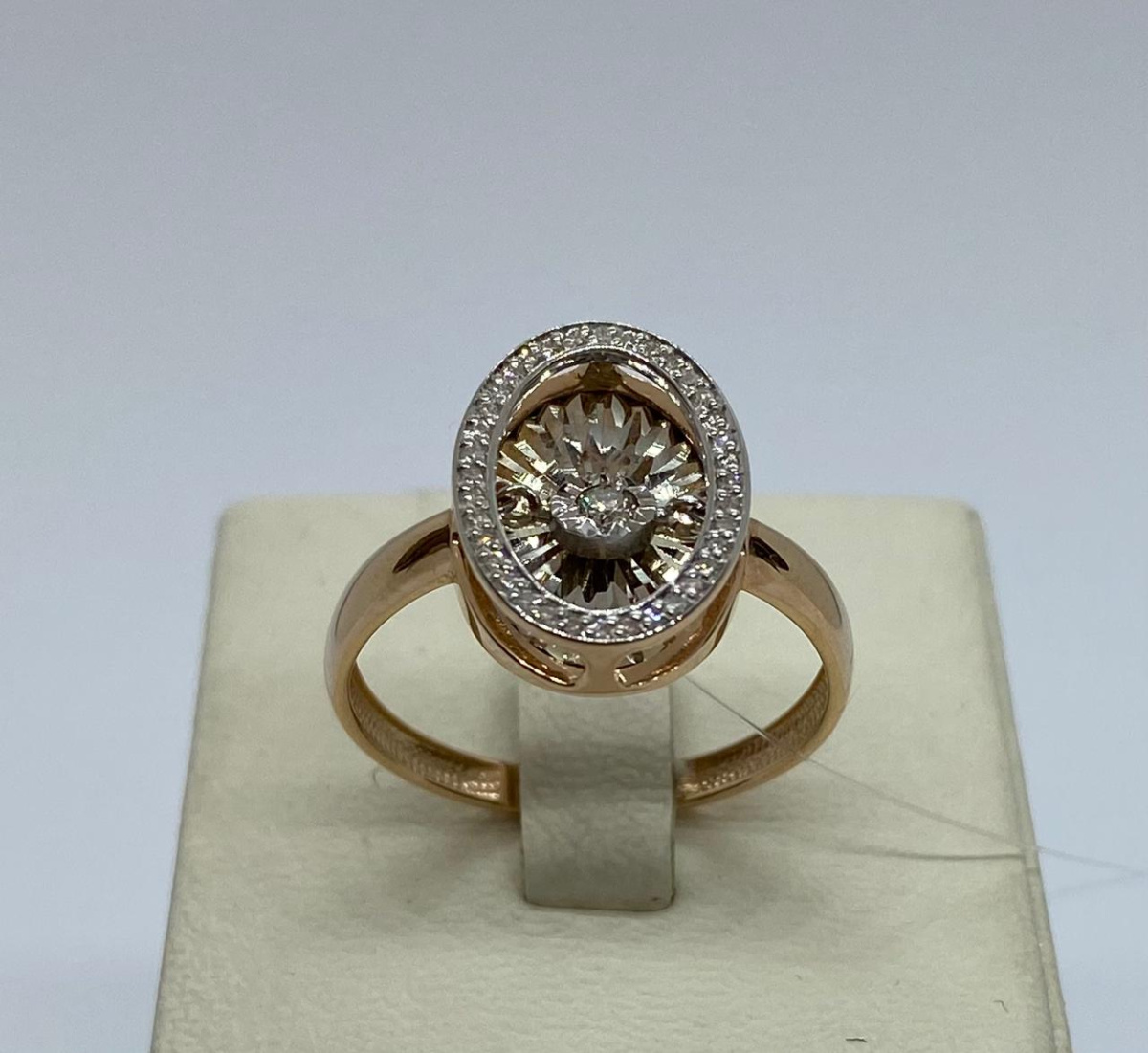 01-11-5498-31-00 КОЛЬЦО БРИЛЛИАНТ (Au 585)