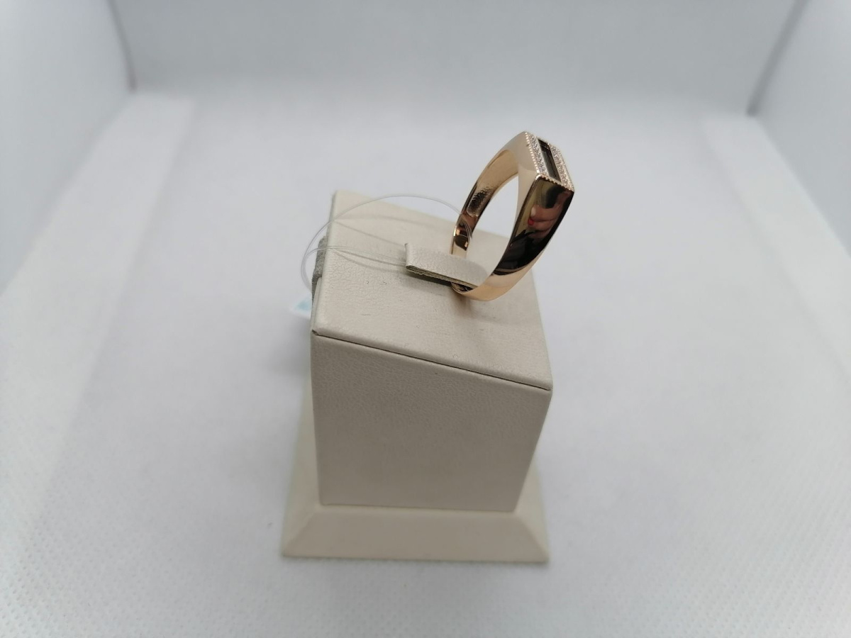 ПЕЧАТКА С КАМНЯМИ (Au 585)