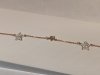 Б585 БРАСЛЕТ С КАМНЯМИ (Au 585)