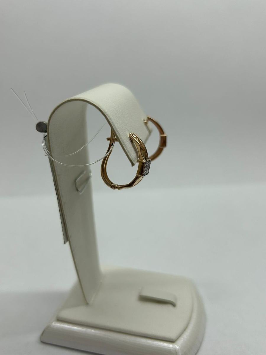 СЕРЬГИ С КАМНЯМИ (Au 585)