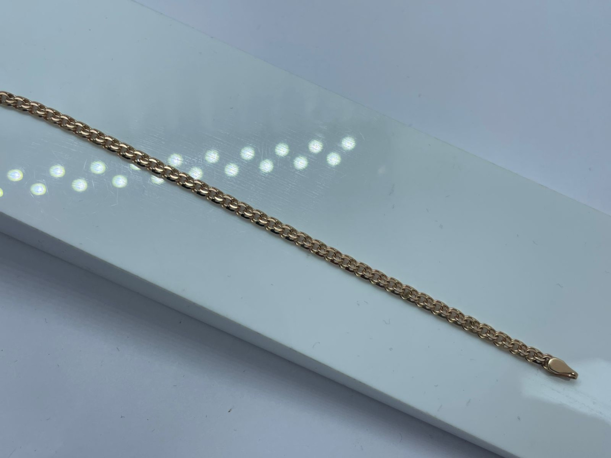 БРАСЛЕТ ПОЛНОВЕСНЫЙ Бисмарк (Au 585)