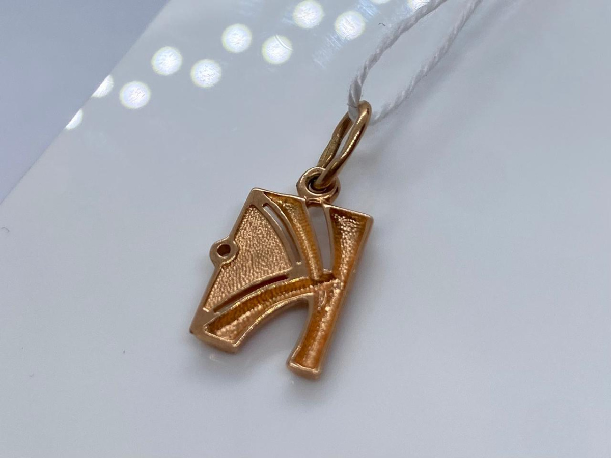 ПОДВЕСКА БУКВА К (Au 585)