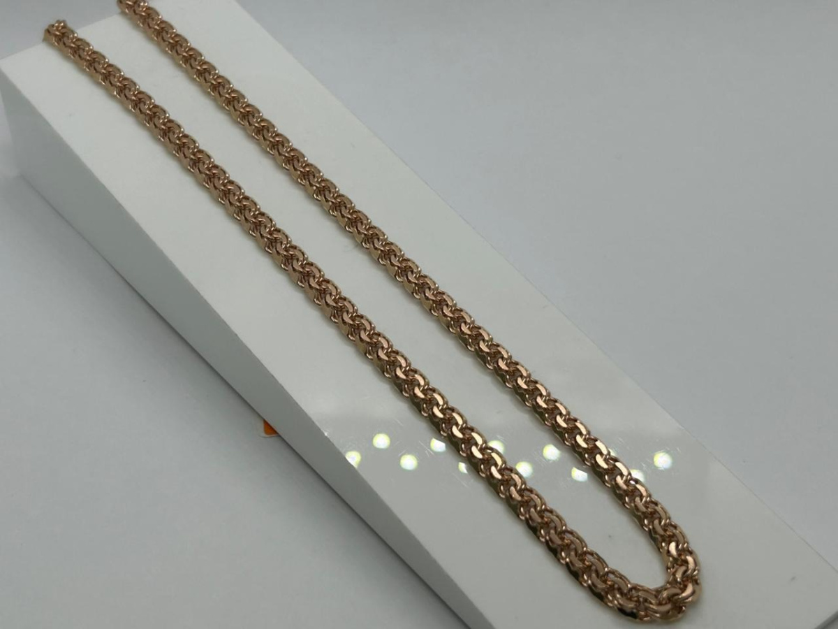 ЦЕПЬ ПОЛНОВЕСНАЯ Бисмарк (Au 585)