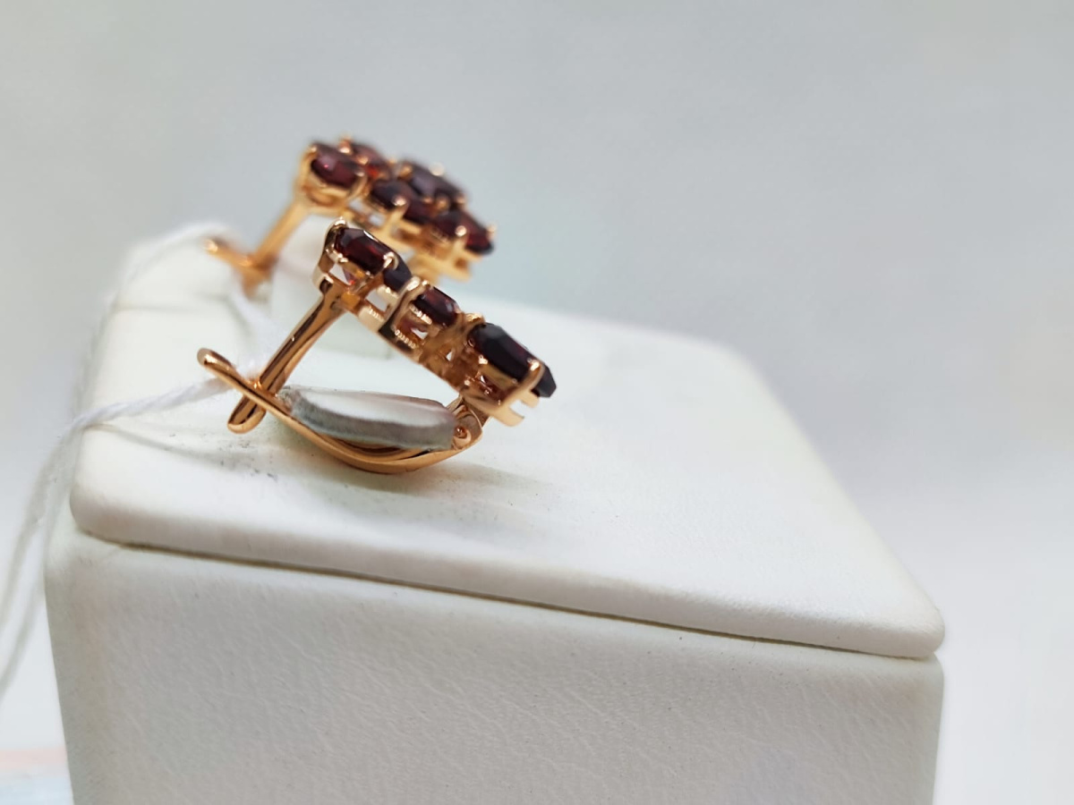 СЕРЬГИ С КАМНЯМИ (Au 585)