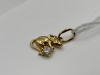 ПОДКМ585 ПОДВЕСКА С КАМНЕМ (Au 585)