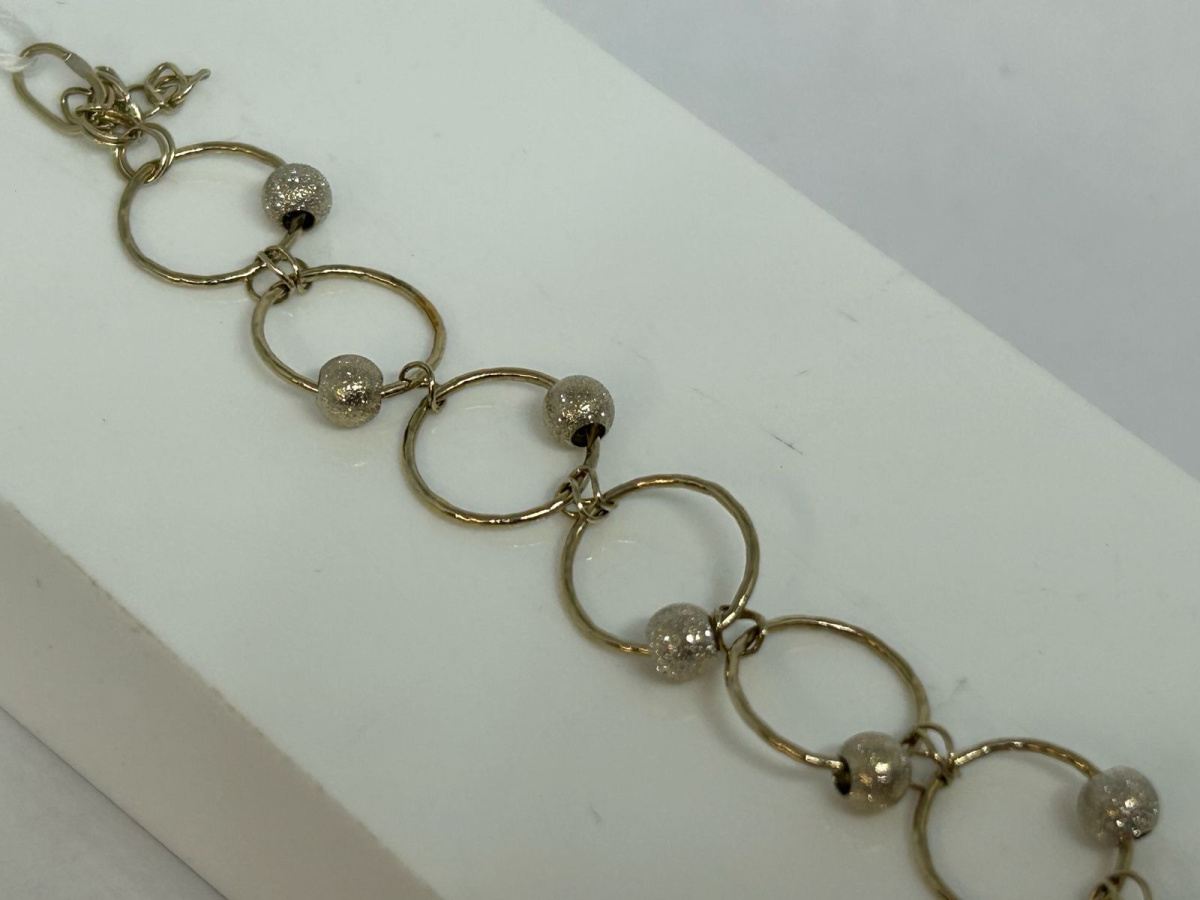 БРАСЛЕТ ПОЛНОВЕСНЫЙ Фантазия Au 585