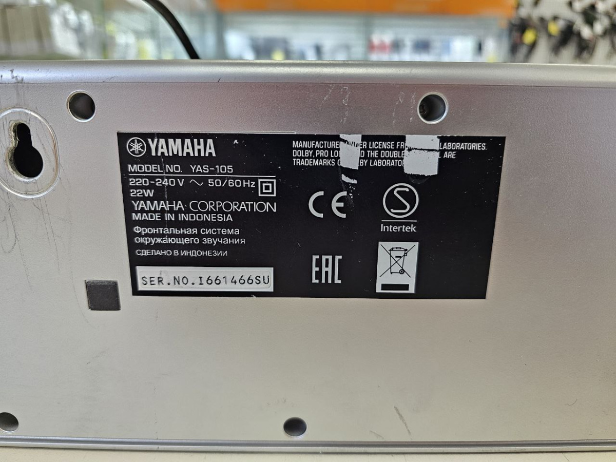 Саундбар Yamaha YAS-105