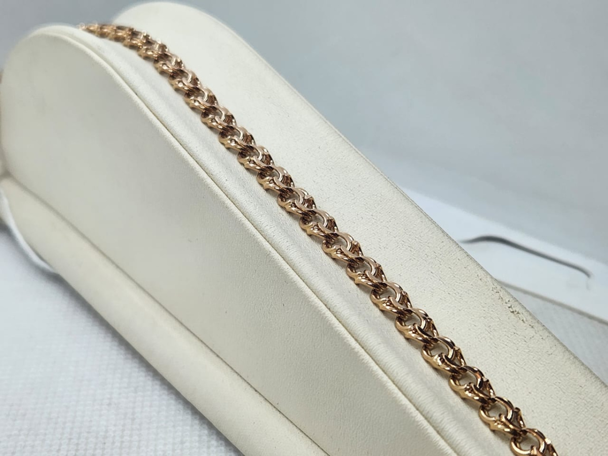 БРАСЛЕТ ПОЛНОВЕСНЫЙ Бисмарк (Au 585)