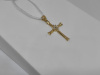 ПОДВЕСКА КРЕСТ С КАМНЯМИ (Au 585)