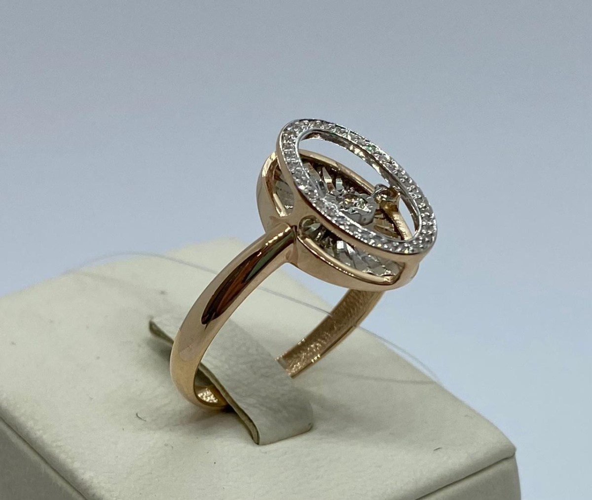 01-11-5498-31-00 КОЛЬЦО БРИЛЛИАНТ (Au 585)