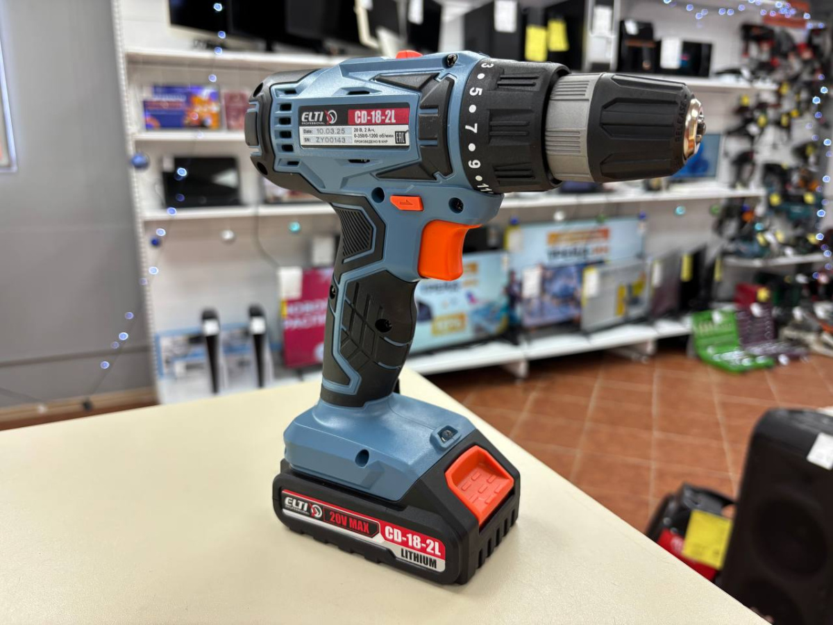 Шуруповерт ELTI CD-18-2L