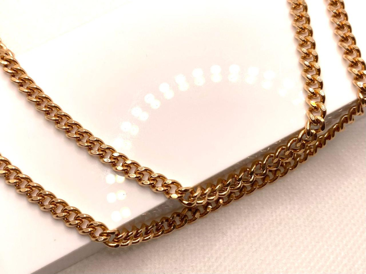 ЦЕПЬ ПУСТОТЕЛАЯ Панцирное (Au 585)