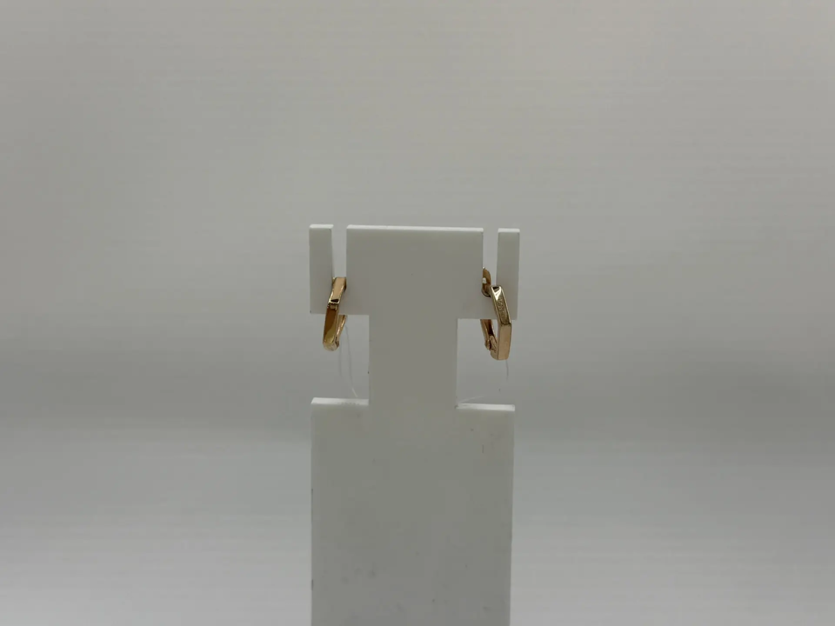 СЕРЬГИ БЕЗ КАМНЯ (Au 585)